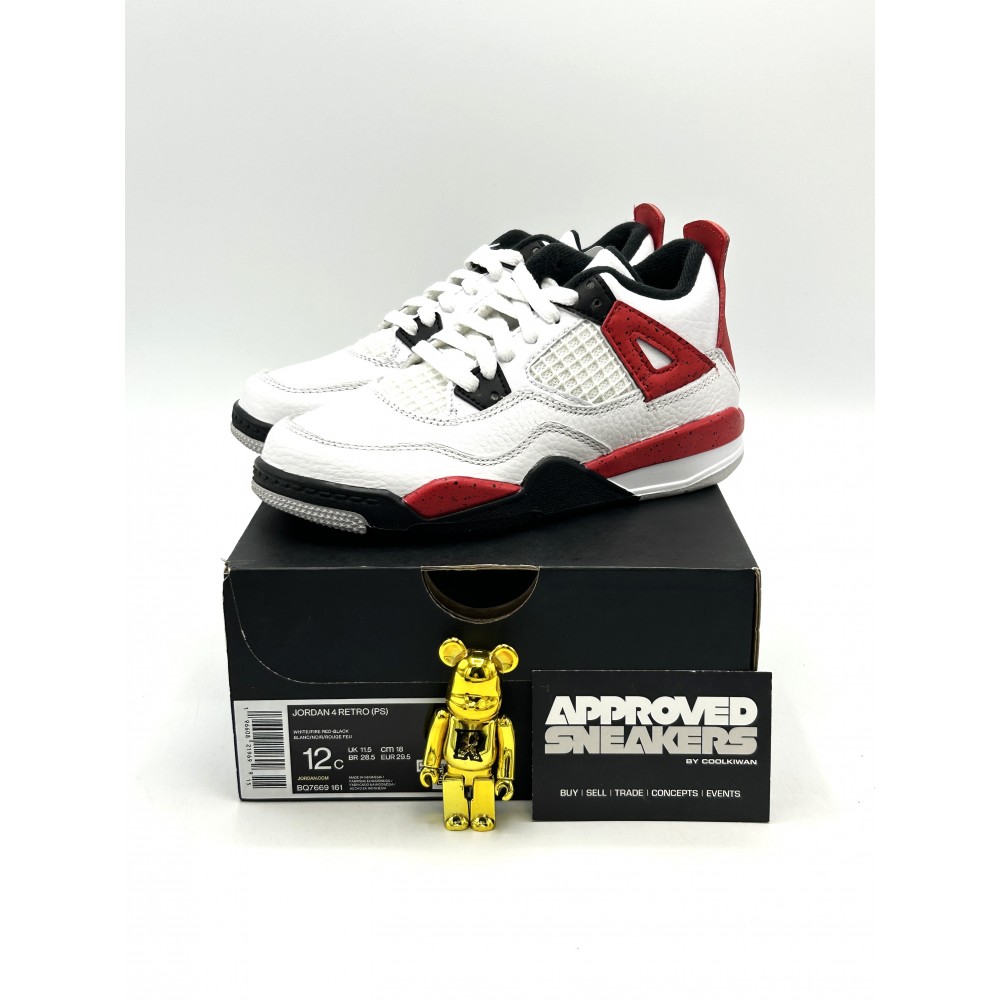 Air jordan retro 4 rouge online